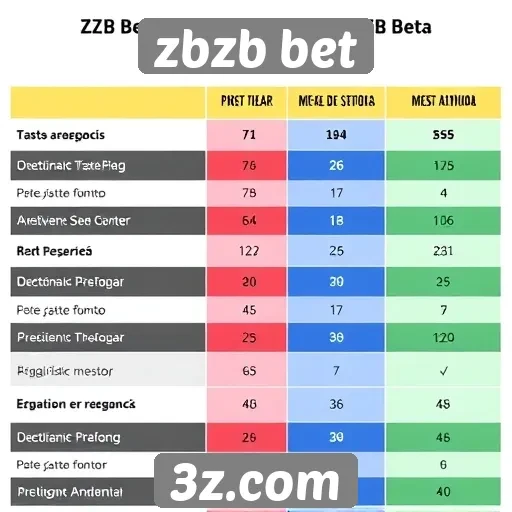 Comparativo entre zbzb bet e concorrentes do setor